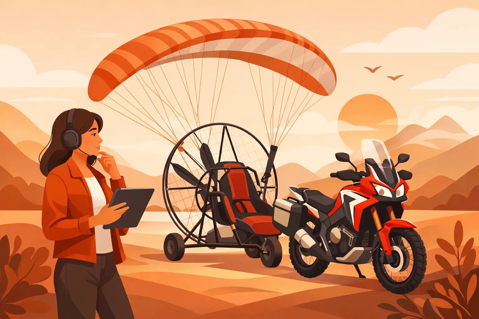 Paramotore Honda Africa Twin: come scegliere - Endurrad®