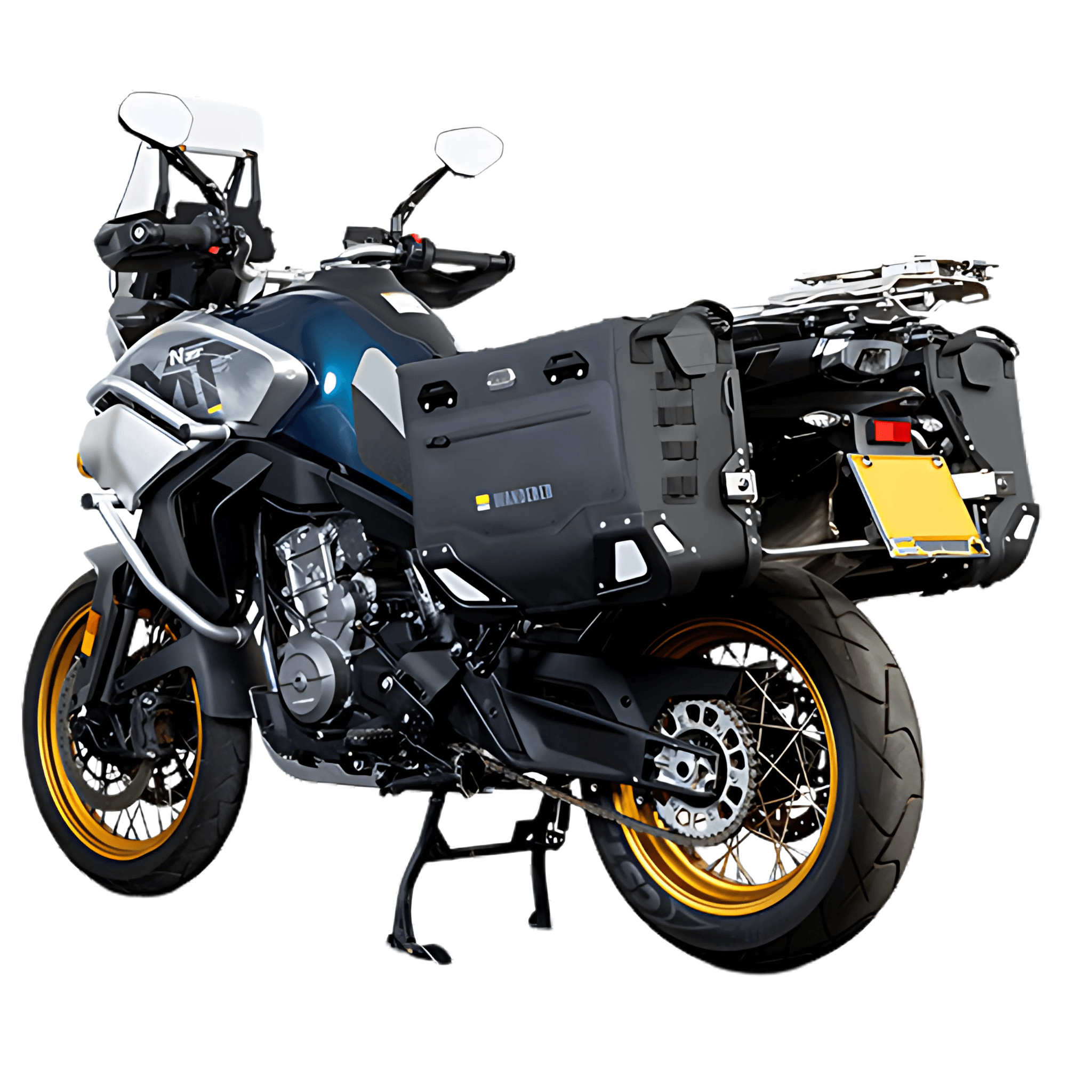Valises semi-rigides pour CFMOTO 800MT - Loboo Wanderer - Endurrad.com