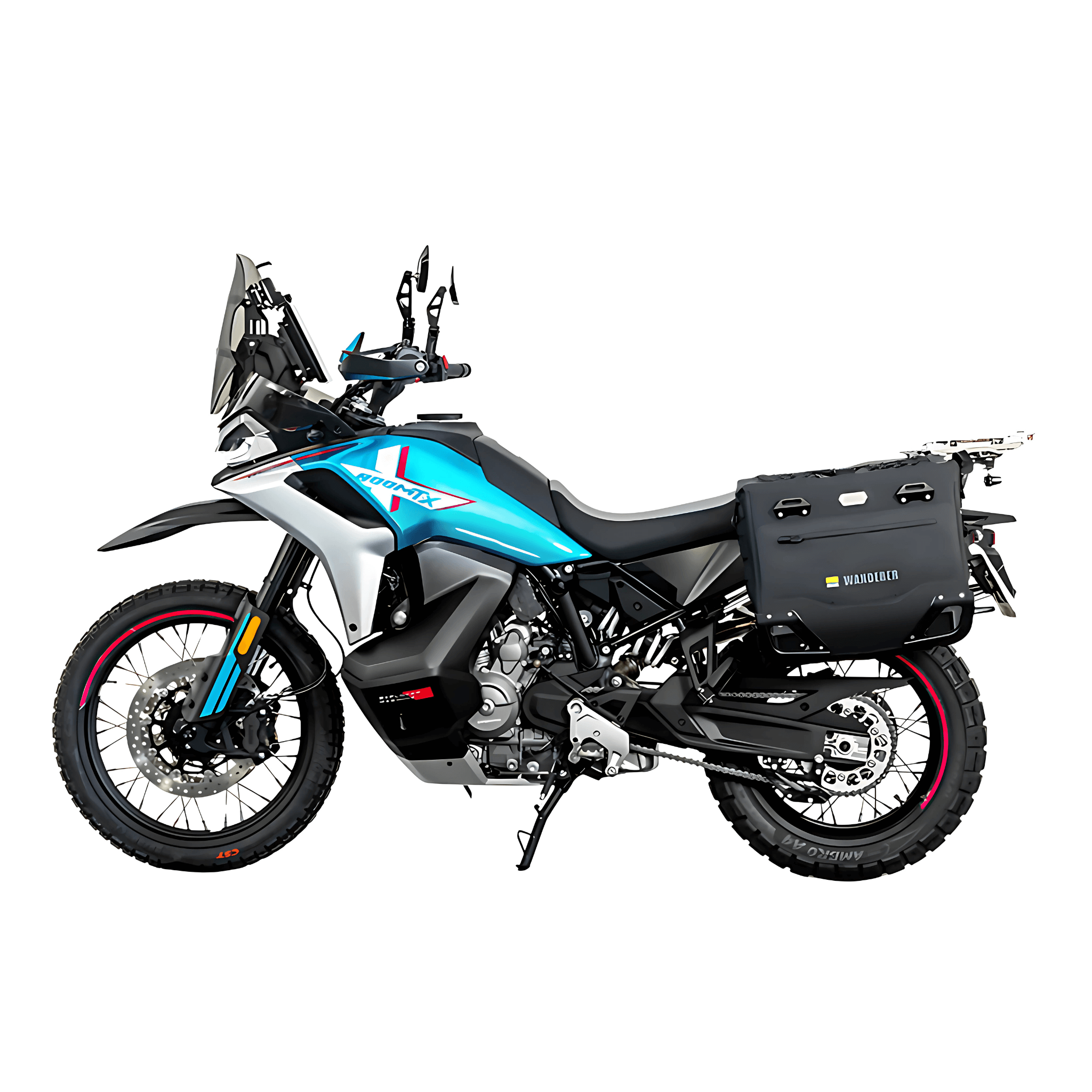 Valises semi-rigides Wanderer LOBOO pour CFMOTO 800MT X - Endurrad.com