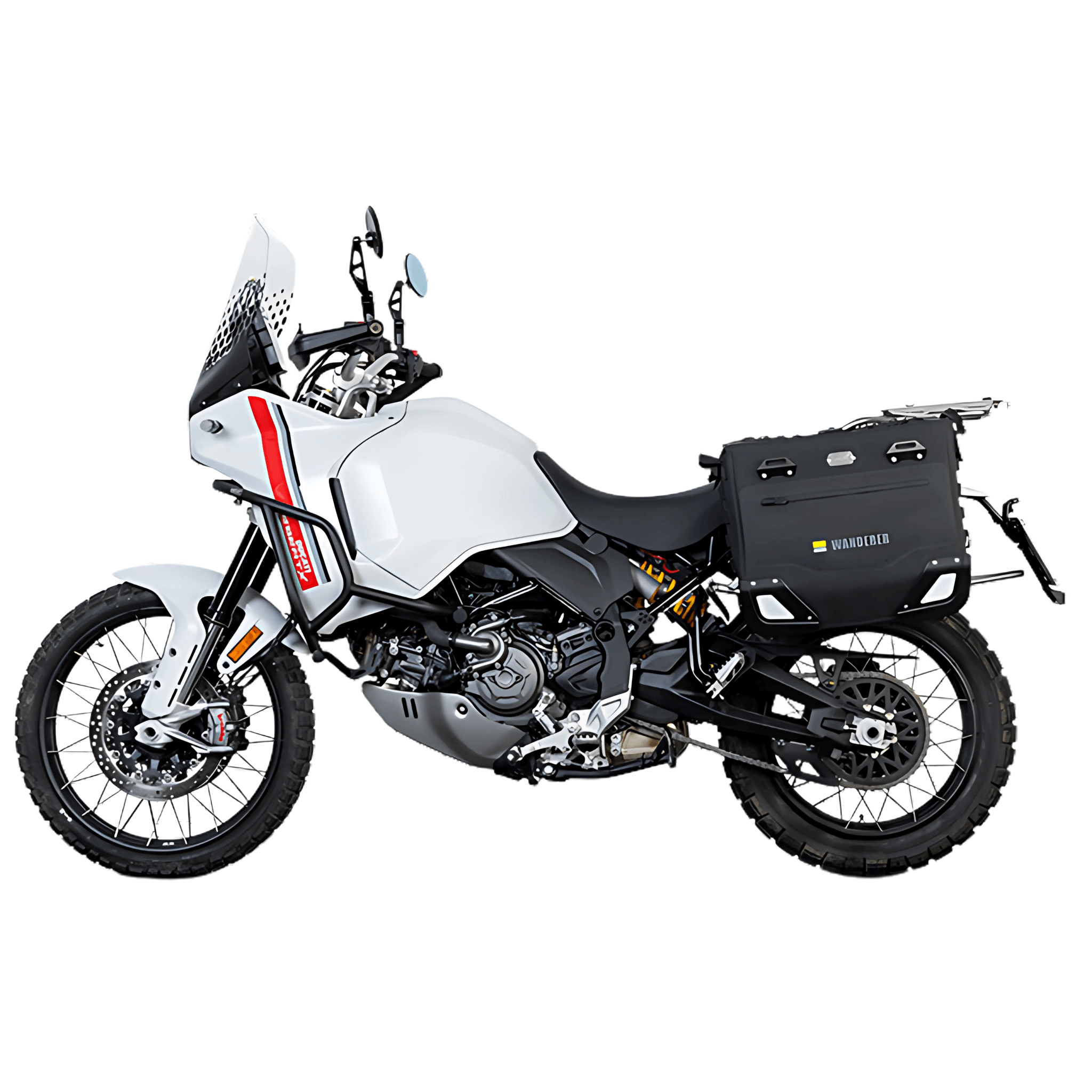 Valises Wanderer LOBOO pour Ducati DesertX - Endurrad.com