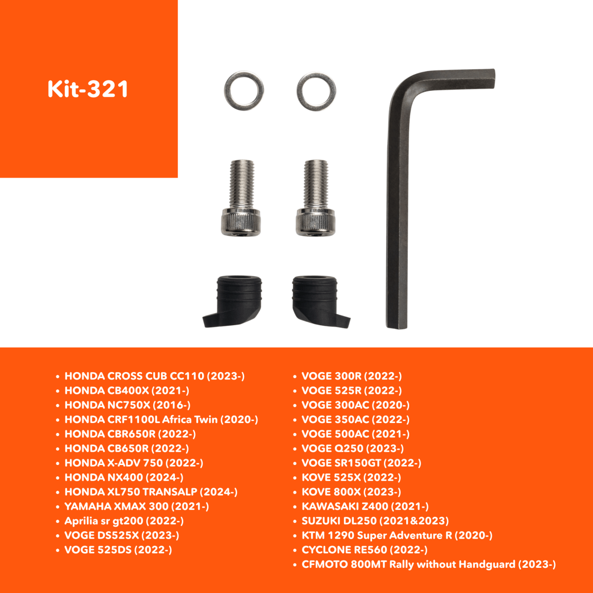 Adaptateurs pour rétroviseurs - Endurrad.com