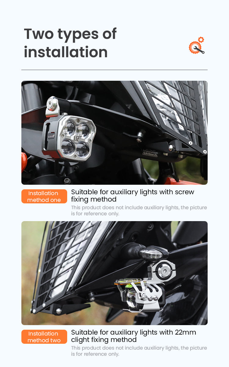 Supporto faretti LOBOO per KTM 790 Adventure / R – dettaglio 22