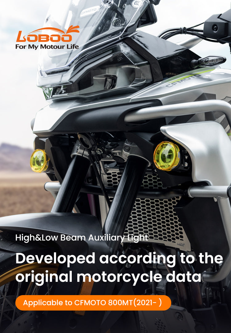 Faretti moto LOBOO per CFMOTO 800MT – dettaglio 16