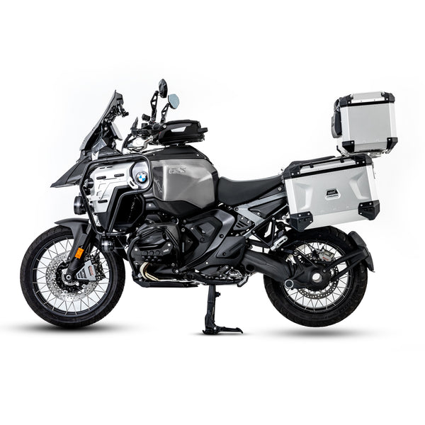 Valises et top-case en aluminium pour BMW R 1300 GS Adventure | 45+45 L et 40 L - CONQUEROR