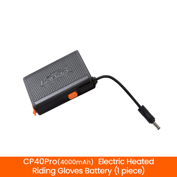 Batterie pour gants chauffants moto 4000 mAh | recharge USB-C, 93 g
