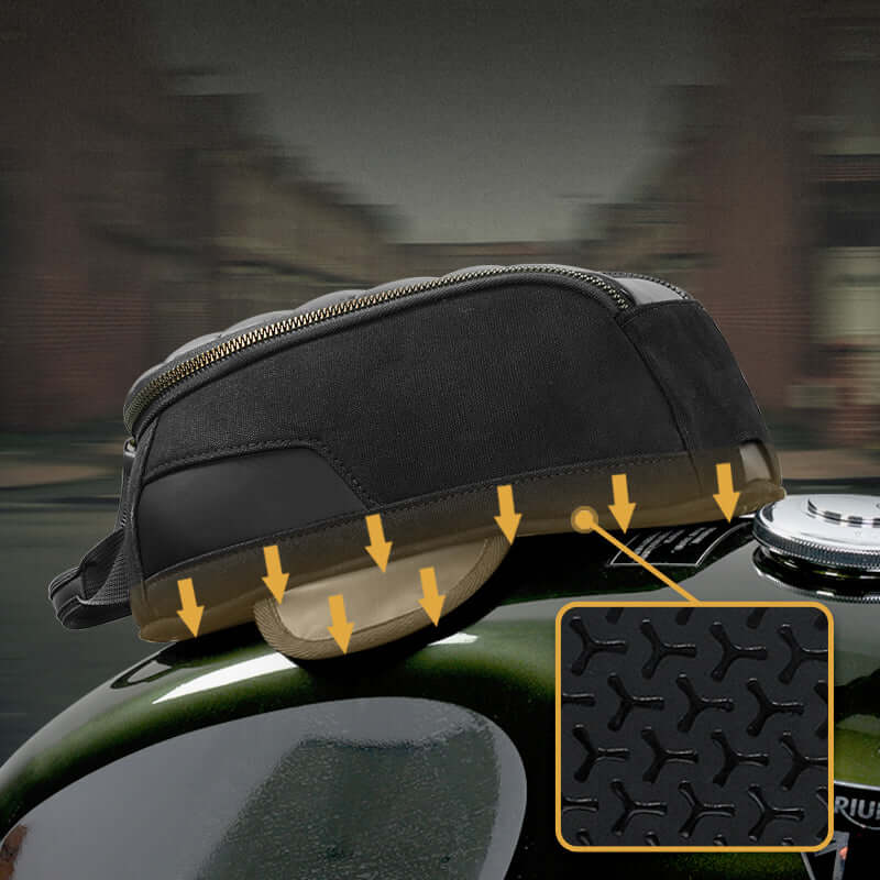 Sacoche de réservoir magnétique Vintage 3,5 L - Endurrad.com