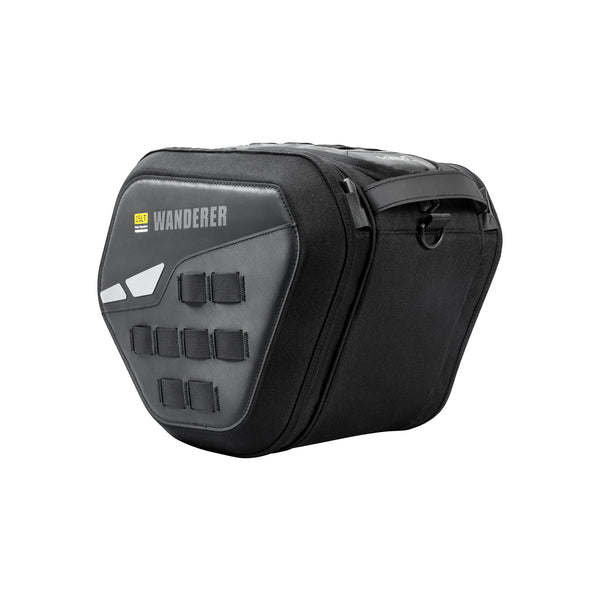 Sac tunnel pour scooter 15 L avec housse antipluie, bandoulière et système MOLLE — Wanderer