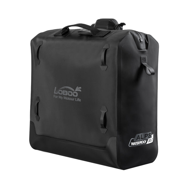 Borsa gonfiabile LOBOO Alps da 30 litri senza supporto, etichetta ALPS Waterproof