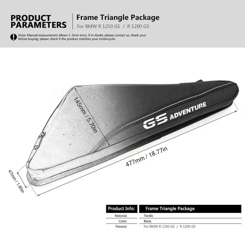 Sacoches latérales sous la selle BMW GS 1200 - 1250 - Endurrad.com