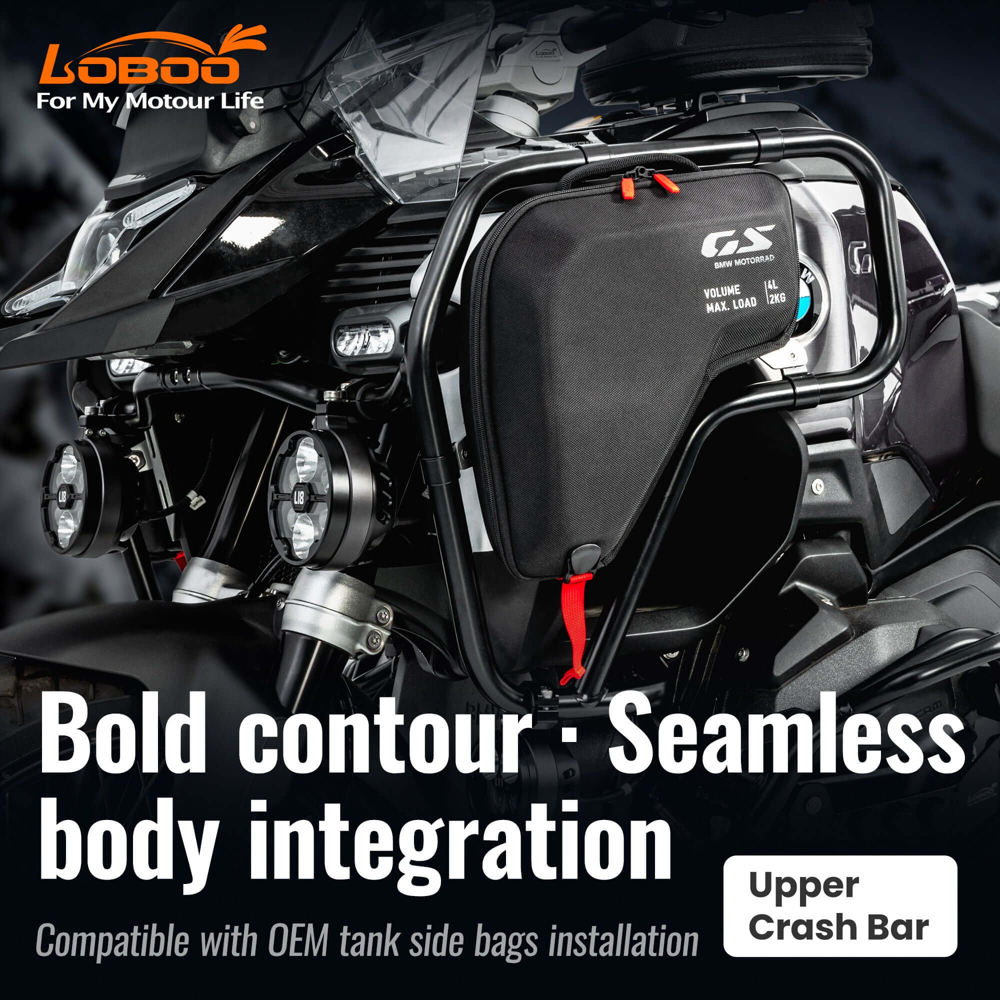 Barre de protection BMW R 1300 GS Adventure - Endurrad.com