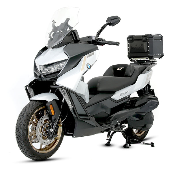 Crash bars BMW C 400 GT à partir de 2025 | acier Q345B Ø 22 mm, avec repose-pieds inclus