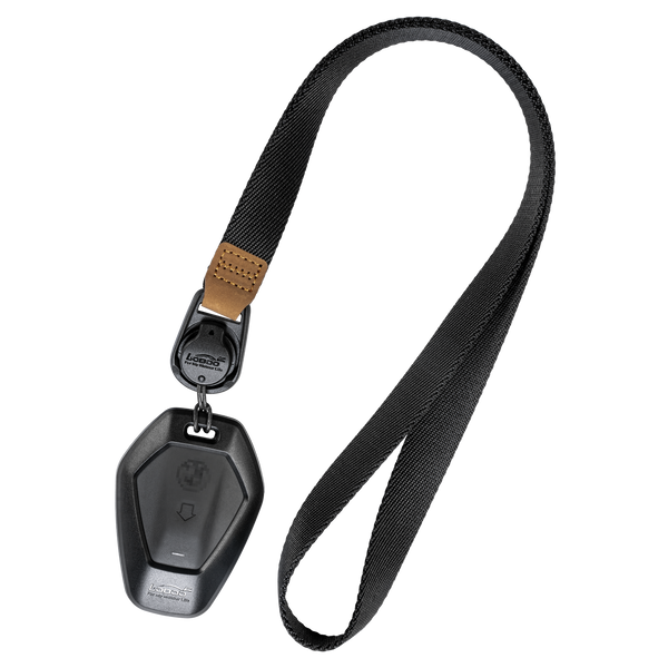 Étui pour clé de moto BMW Smart Key avec cordon à détachement magnétique