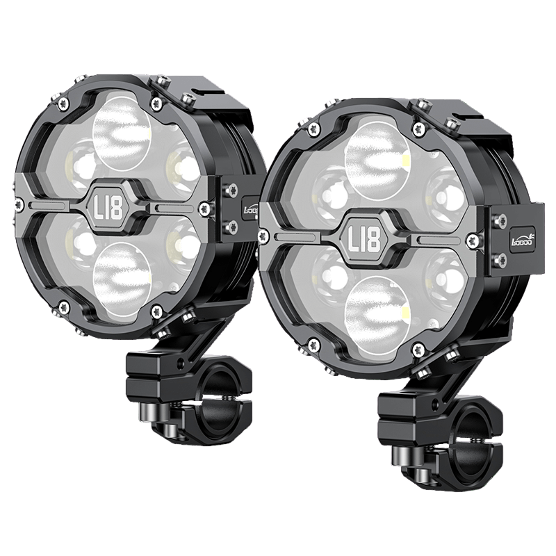Projecteurs moto L18 - 23 000 lumens - Endurrad.com