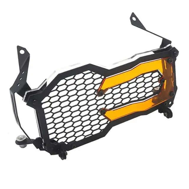 Grille de phare avec plexiglas coloré BMW GS - Endurrad.com