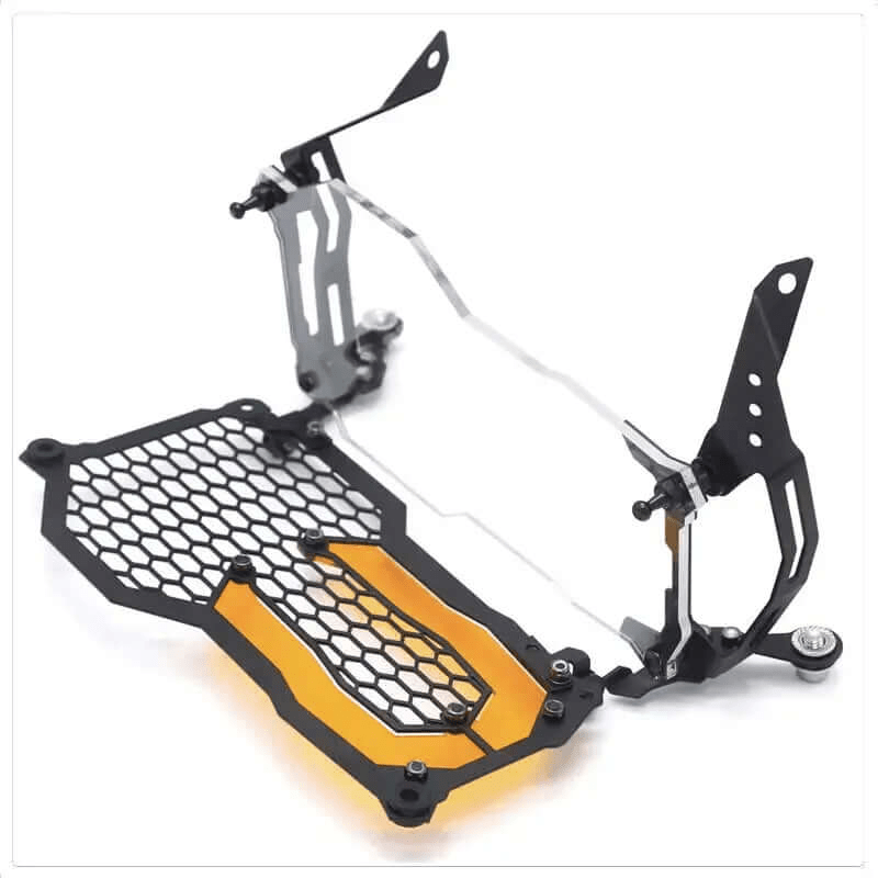 Grille de phare avec plexiglas coloré BMW GS - Endurrad.com