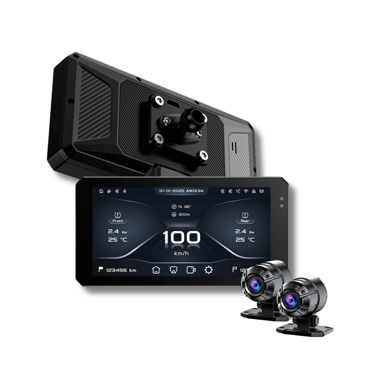 JADO S6 + Dashcam avant et arrière Sony 2MP
