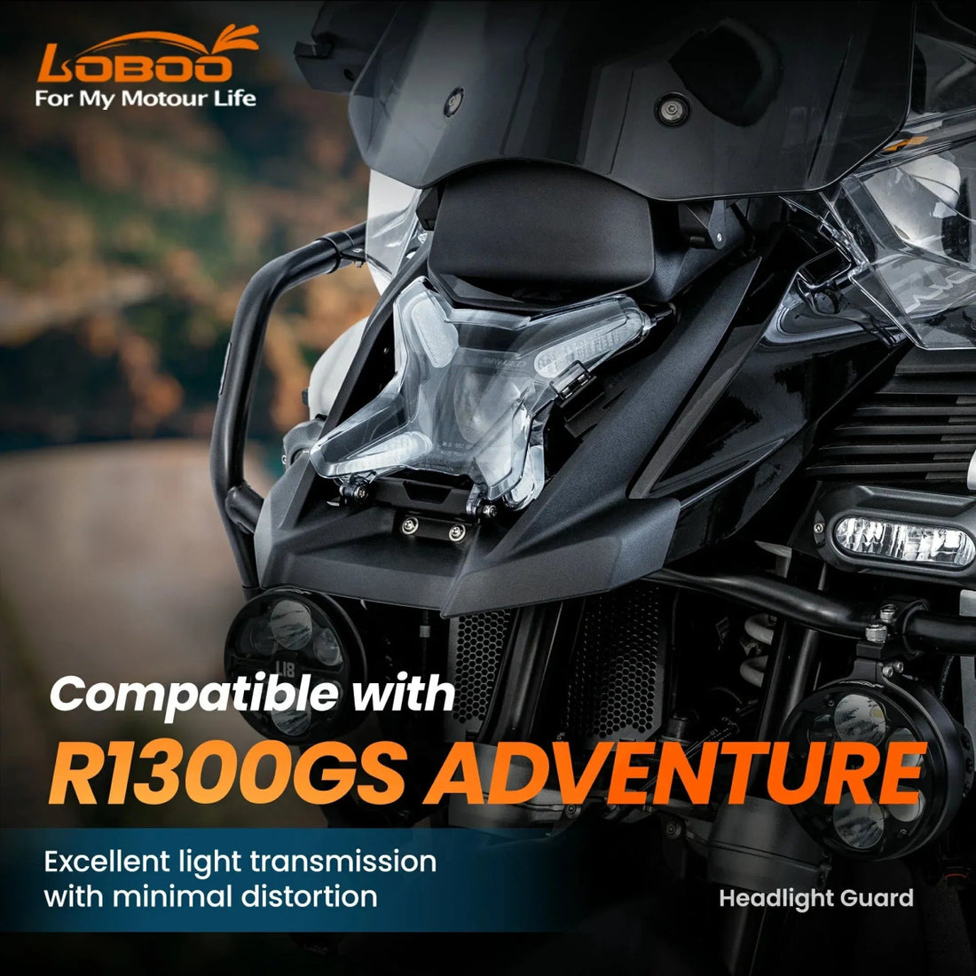 Protection de phare pour BMW R 1300 GS Adventure - Endurrad.com