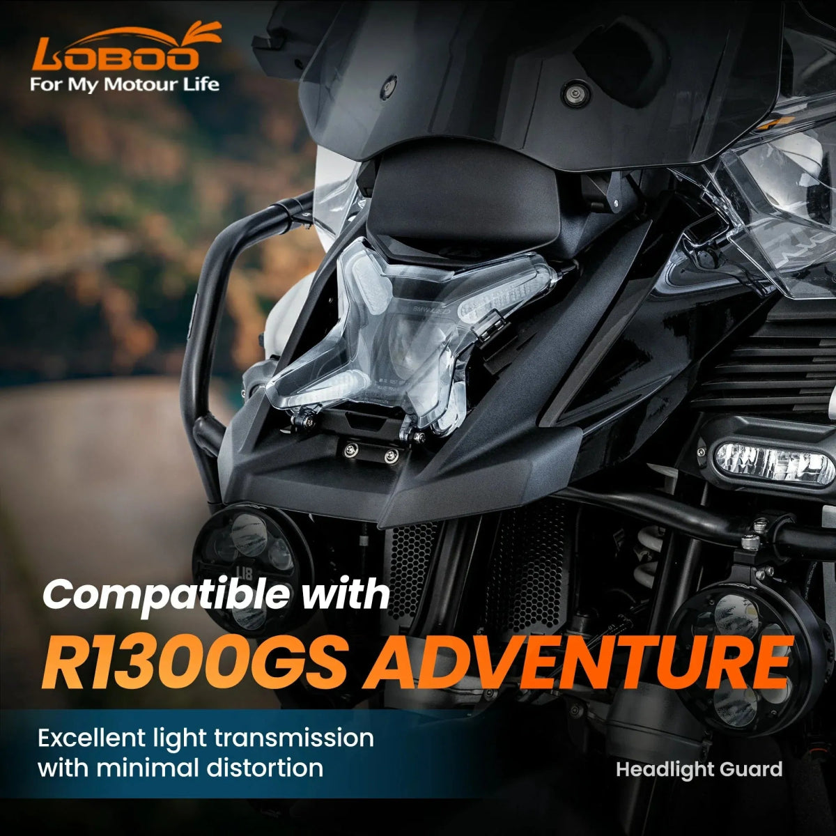 Protection de phare pour BMW R 1300 GS Adventure - Endurrad.com