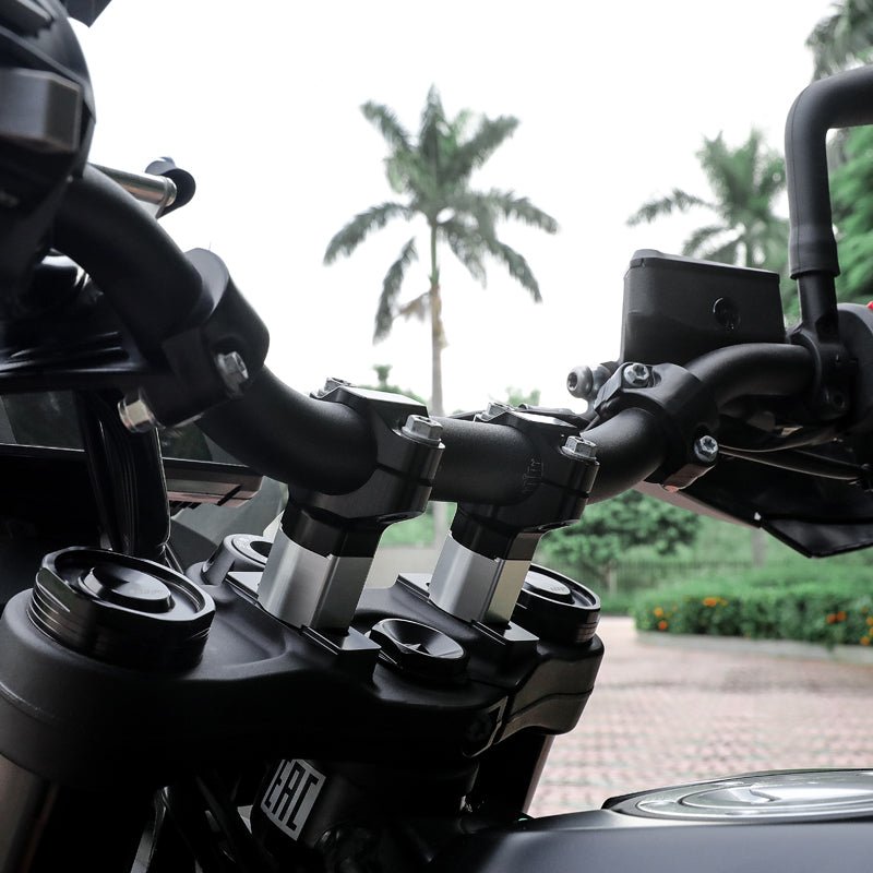 Riser de guidon LOBOO Black pour KTM Adventure et Husqvarna - Endurrad.com