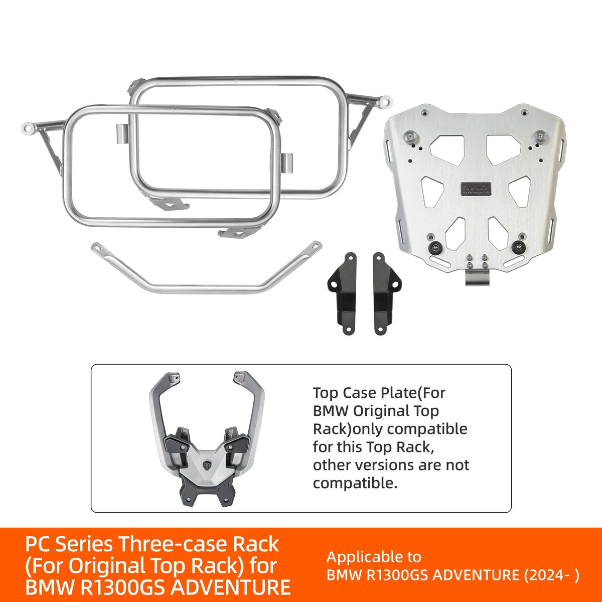 Telai LOBOO per BMW R 1300 GS Adventure con portapacchi originale