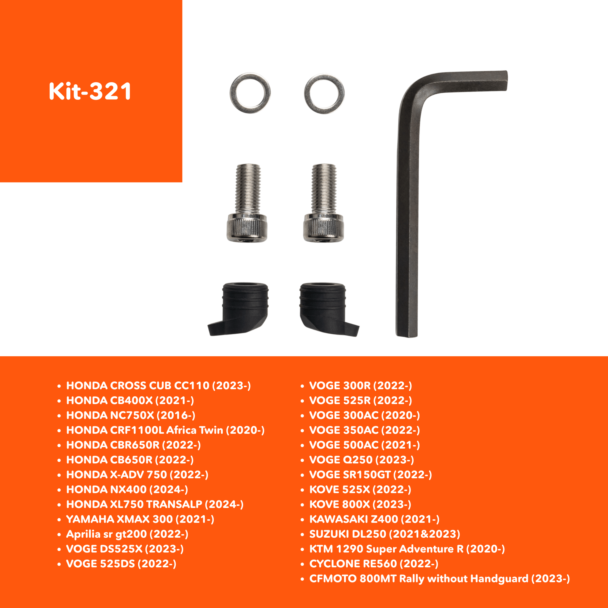 Rétroviseurs moto RM02 Loboo - Endurrad.com