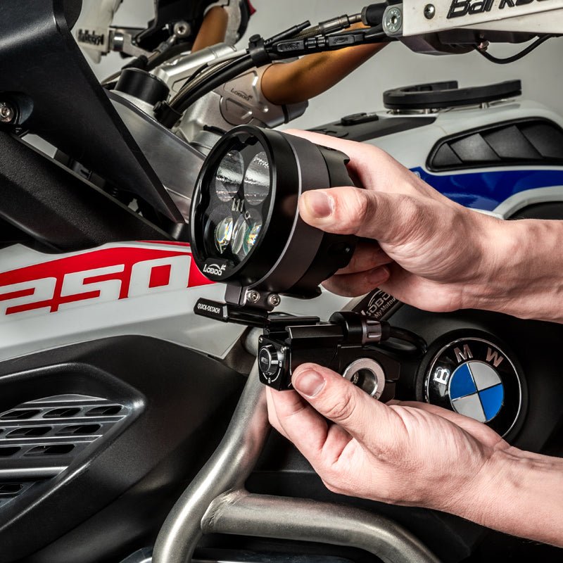 Support de phares à démontage rapide LOBOO Q7 - Endurrad.com