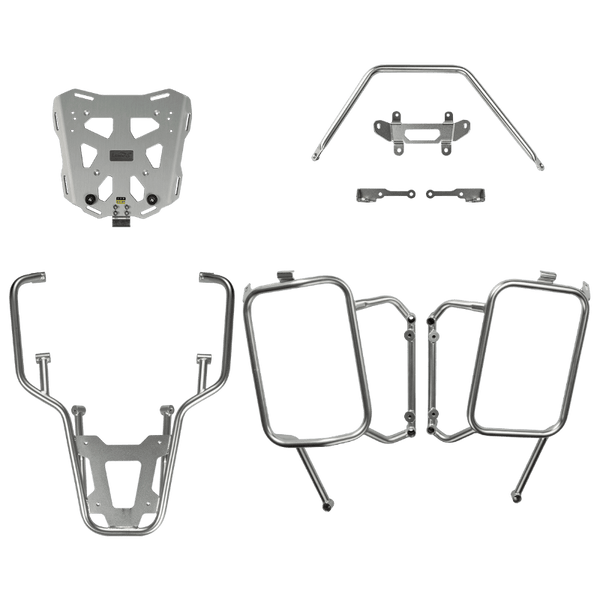Supports latéraux et porte-bagages pour top-case pour Yamaha Ténéré 700 à partir de 2022 | PIKE TRACKER