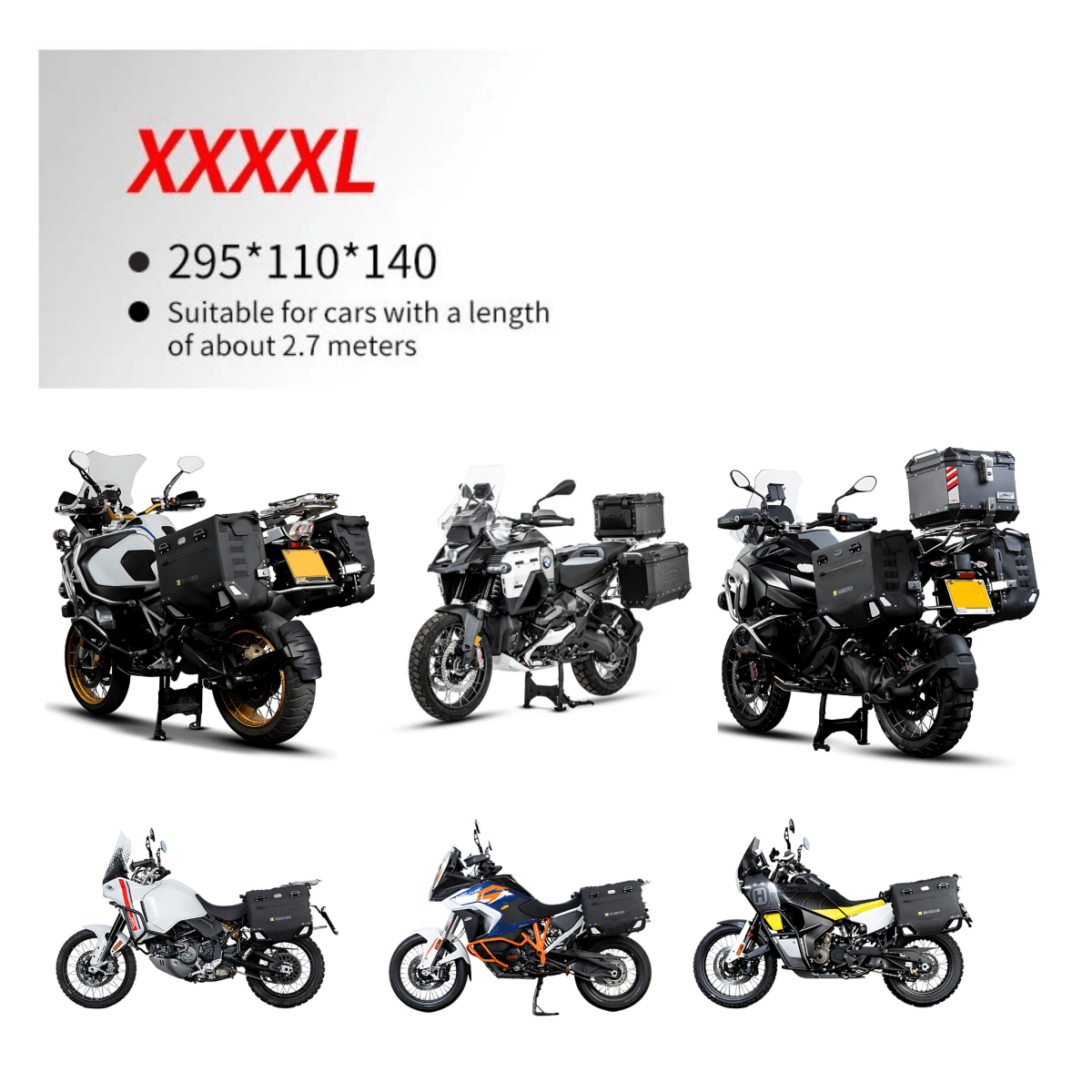 Housse de moto Endurrad 210D - Endurrad.com