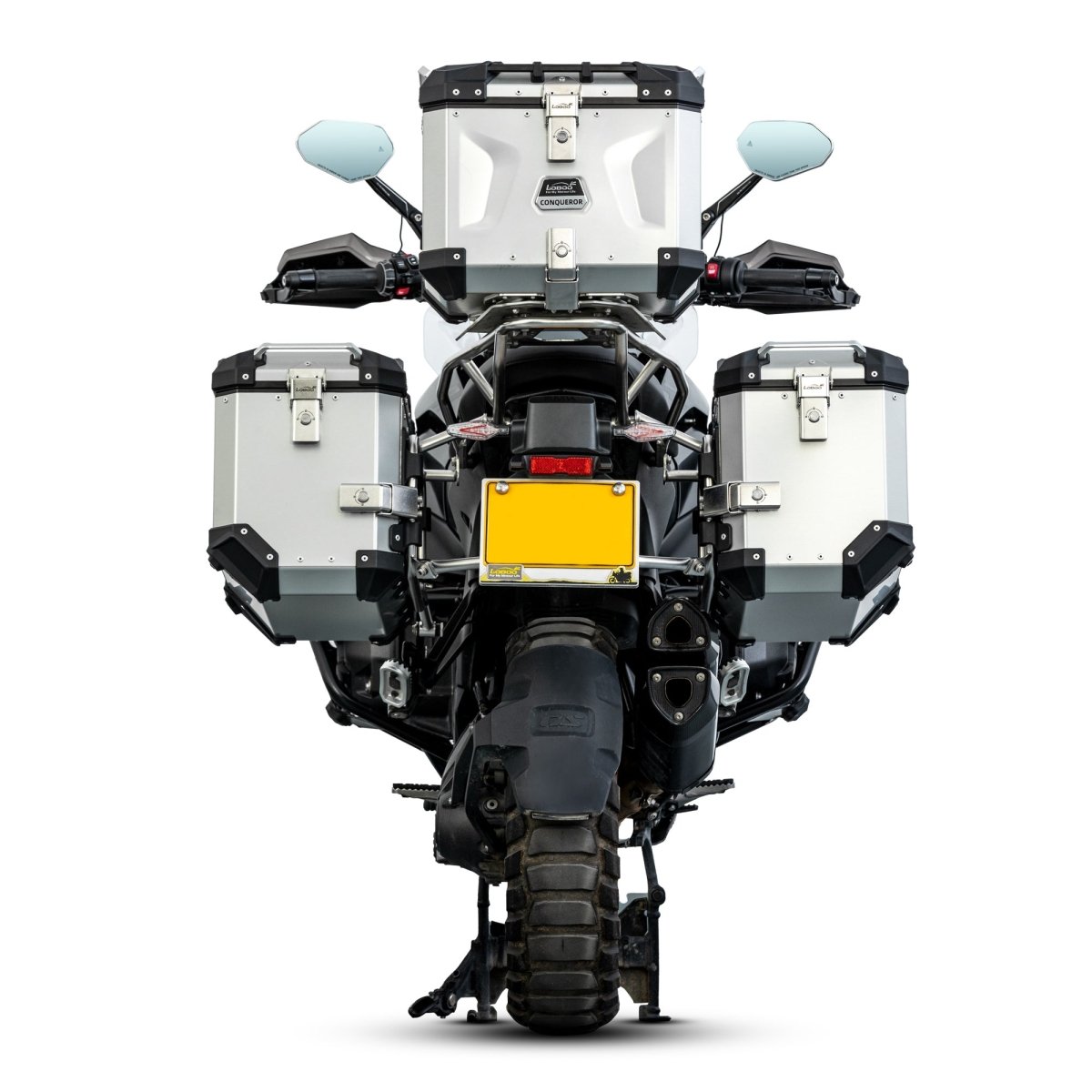 Valises CONQUEROR BMW R 1300 GS LOBOO - Endurrad.com