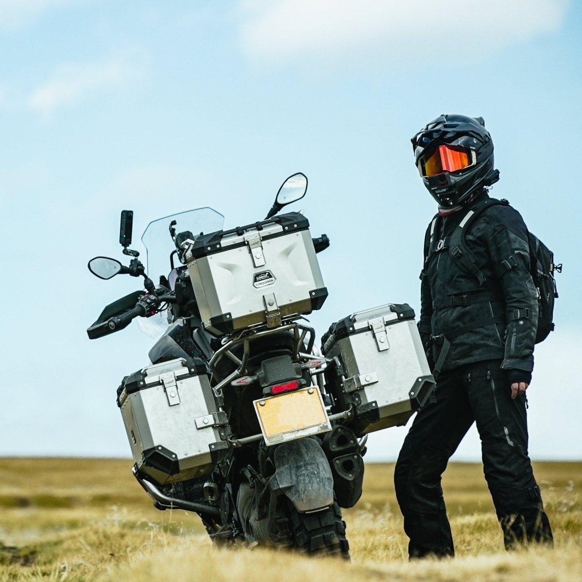 Valises CONQUEROR BMW R 1300 GS LOBOO - Endurrad.com