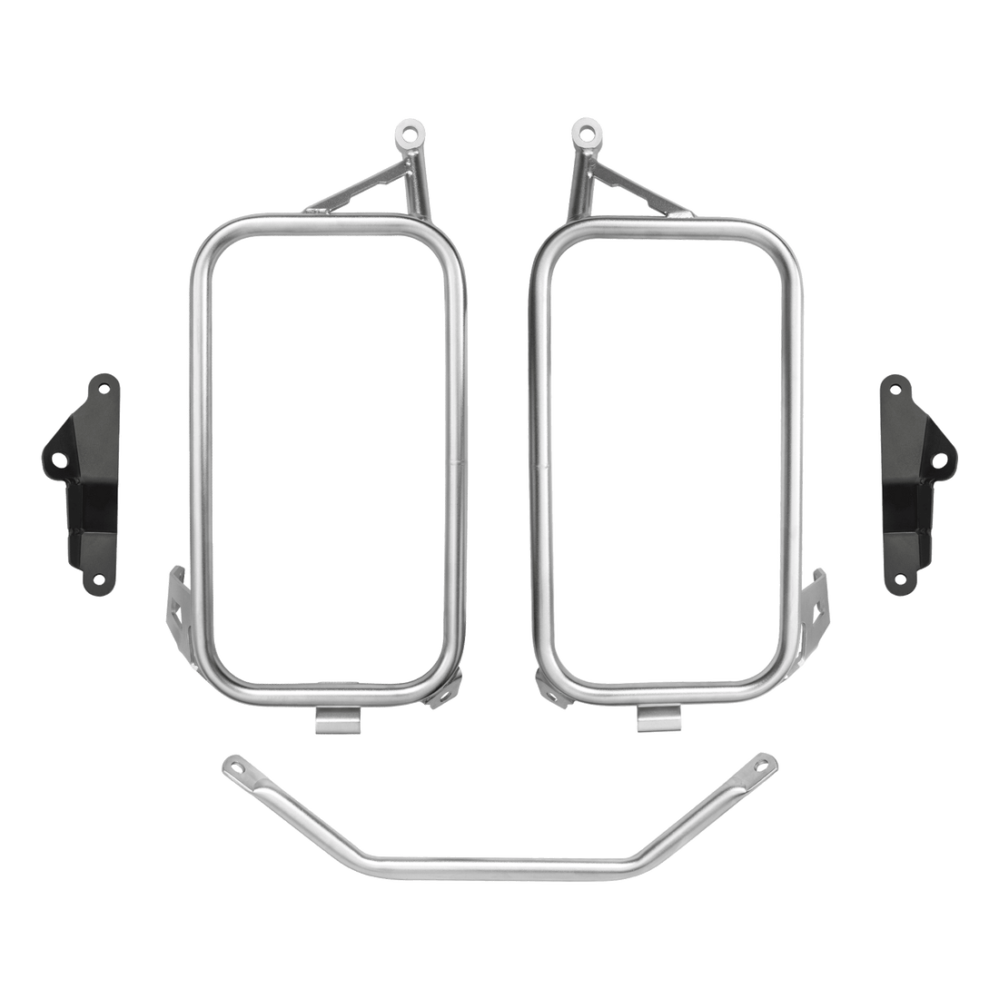 Telaio portaborse laterale LOBOO JP151B per BMW R 1300 GS Adventure, coppia con traversa e staffe