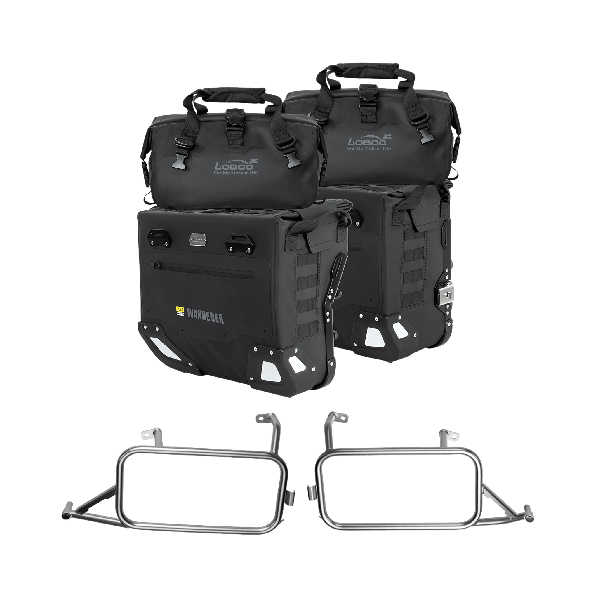 Valises latérales Triumph Tiger 1200 GT PRO - Endurrad.com