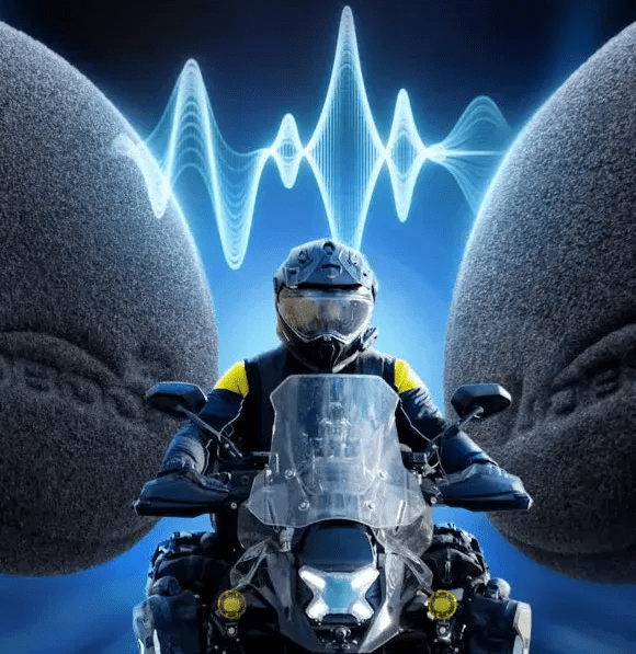 Casque moto mains libres LOBOO R1X – Bluetooth 5.3 - Endurrad.com