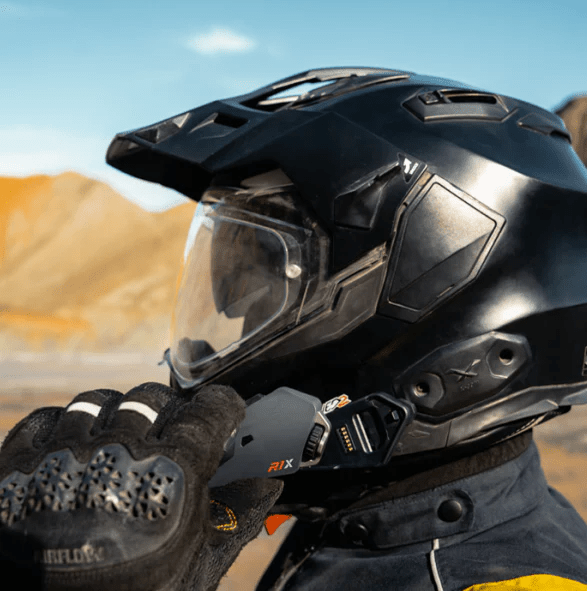 Casque moto mains libres LOBOO R1X – Bluetooth 5.3 - Endurrad.com