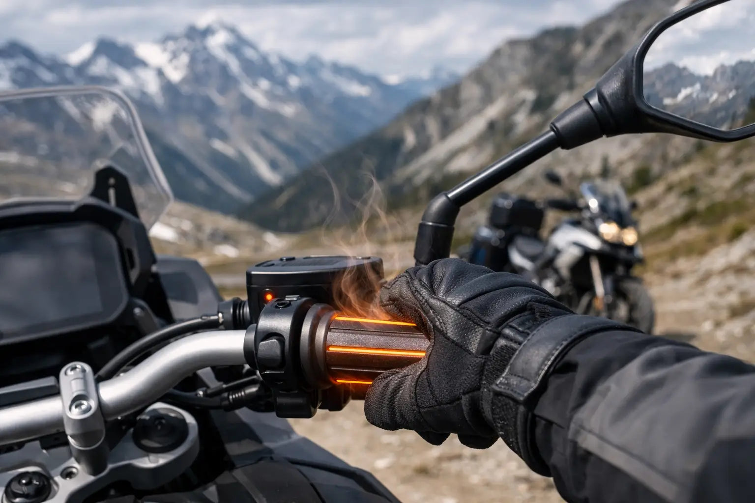 Come scegliere manopole riscaldate moto