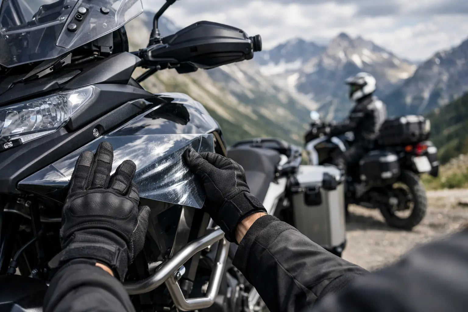 Come proteggere le carene moto in viaggio