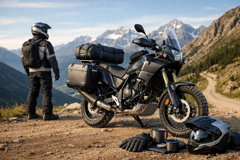 Accessori da viaggio per Yamaha Ténéré 700: cosa serve