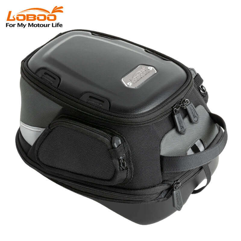 Sacoche de réservoir extensible BTB15BK Loboo : l'accessoire indispensable pour tous vos voyages à moto - Endurrad.com