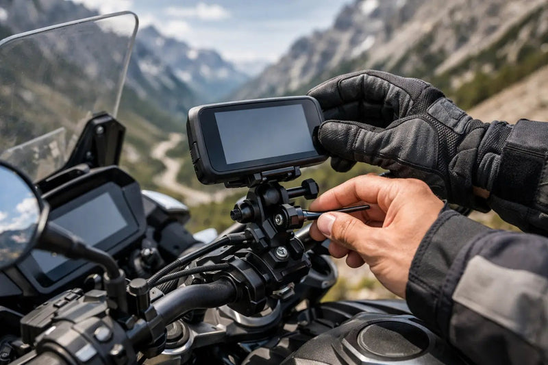 Comment monter un support GPS pour moto sans erreur