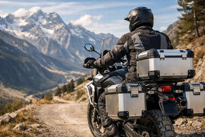 Comment choisir un top-case en aluminium pour l’aventure