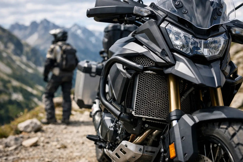 Grilles de radiateur pour moto adventure : comment les choisir