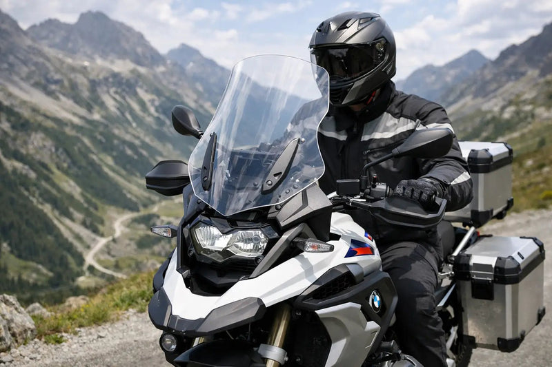 Pare-brise surdimensionné pour BMW GS : comment le choisir
