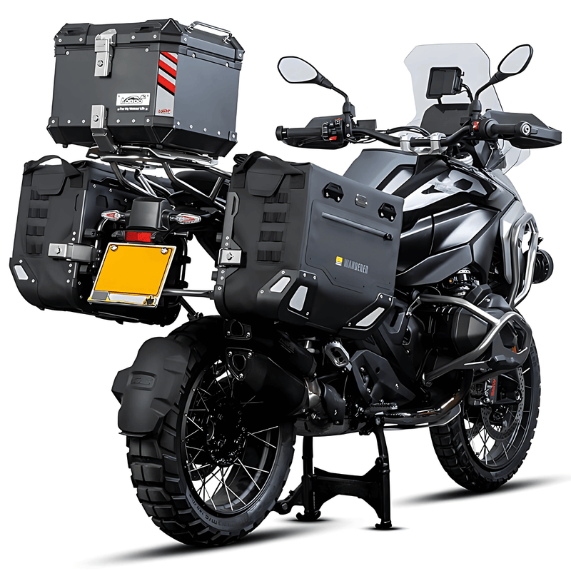 Valises semi-rigides pour BMW R 1300 GS et GS Adventure : Wanderer 40+40 L