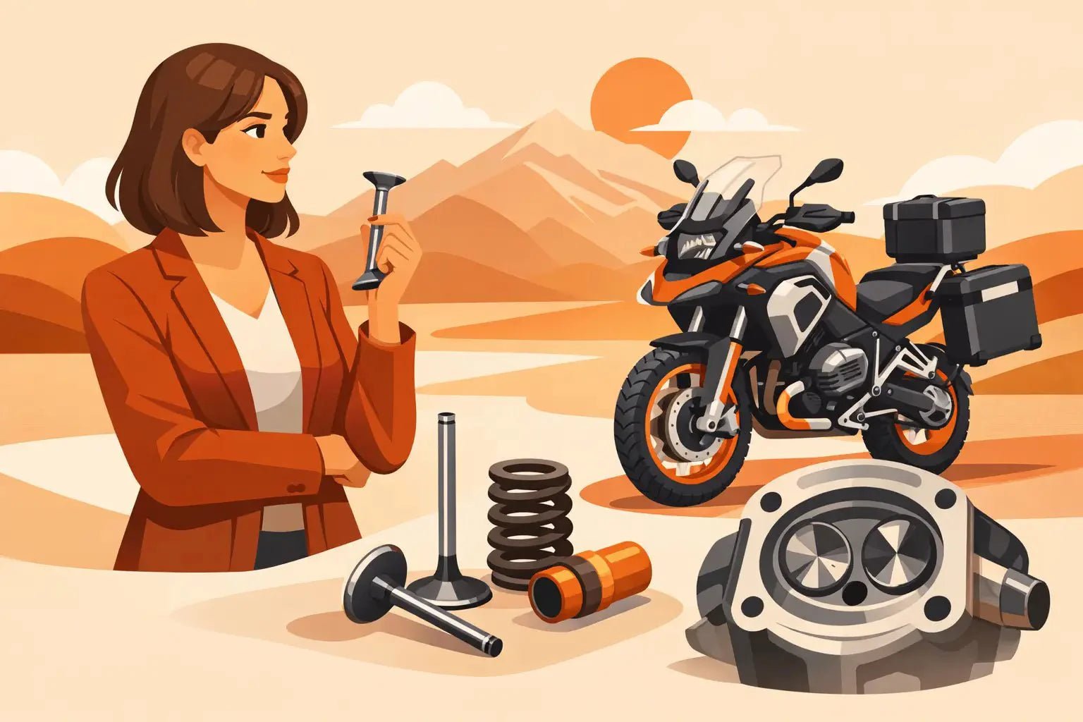 Valvole laterali per BMW R1250 GS: guida acquisto - Endurrad®