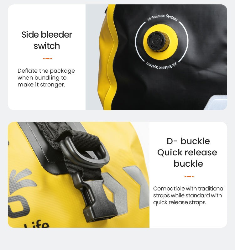 La valve qui évacue l’air