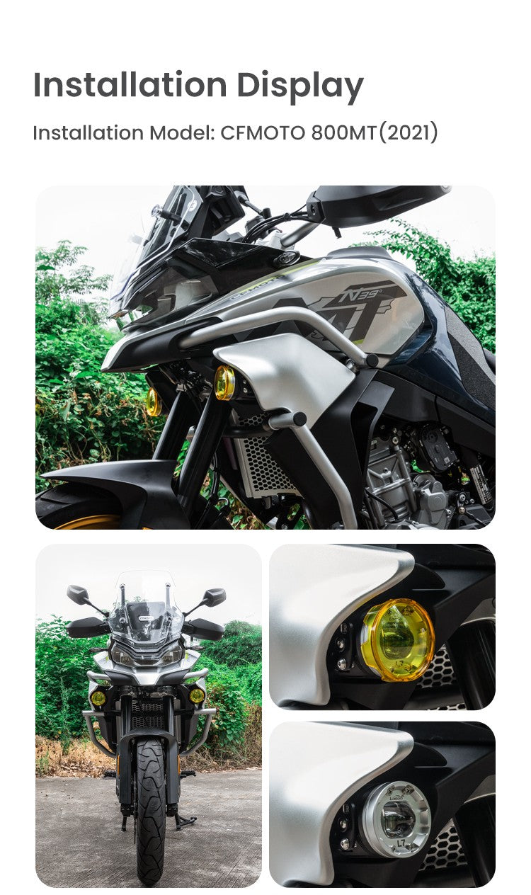 Installazione del kit L7 sulla CFMOTO 800MT