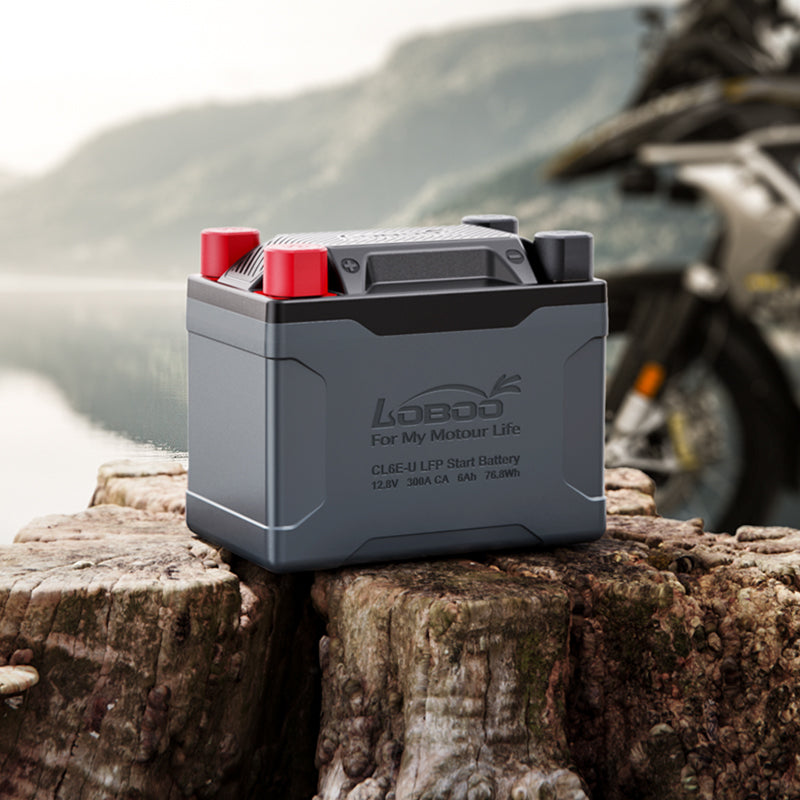 Batterie au lithium pour motos - Sécurité et performances avancées