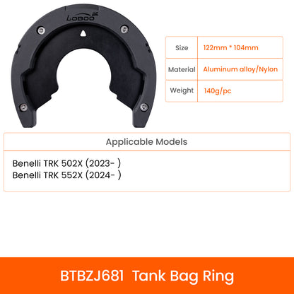 Anneaux de réservoir pour sacoches Loboo - Endurrad.com