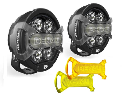 Coppia faretti D7 PRO DENALI con lenti X-Lens intercambiabili