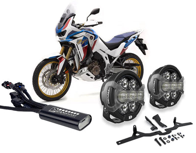 Kit faretti D7 PRO e centralina CANsmart DENALI per Honda Africa Twin 1100 Adventure Sports ES